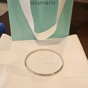 Tiffany & Co. Silver Bangle Bracelet